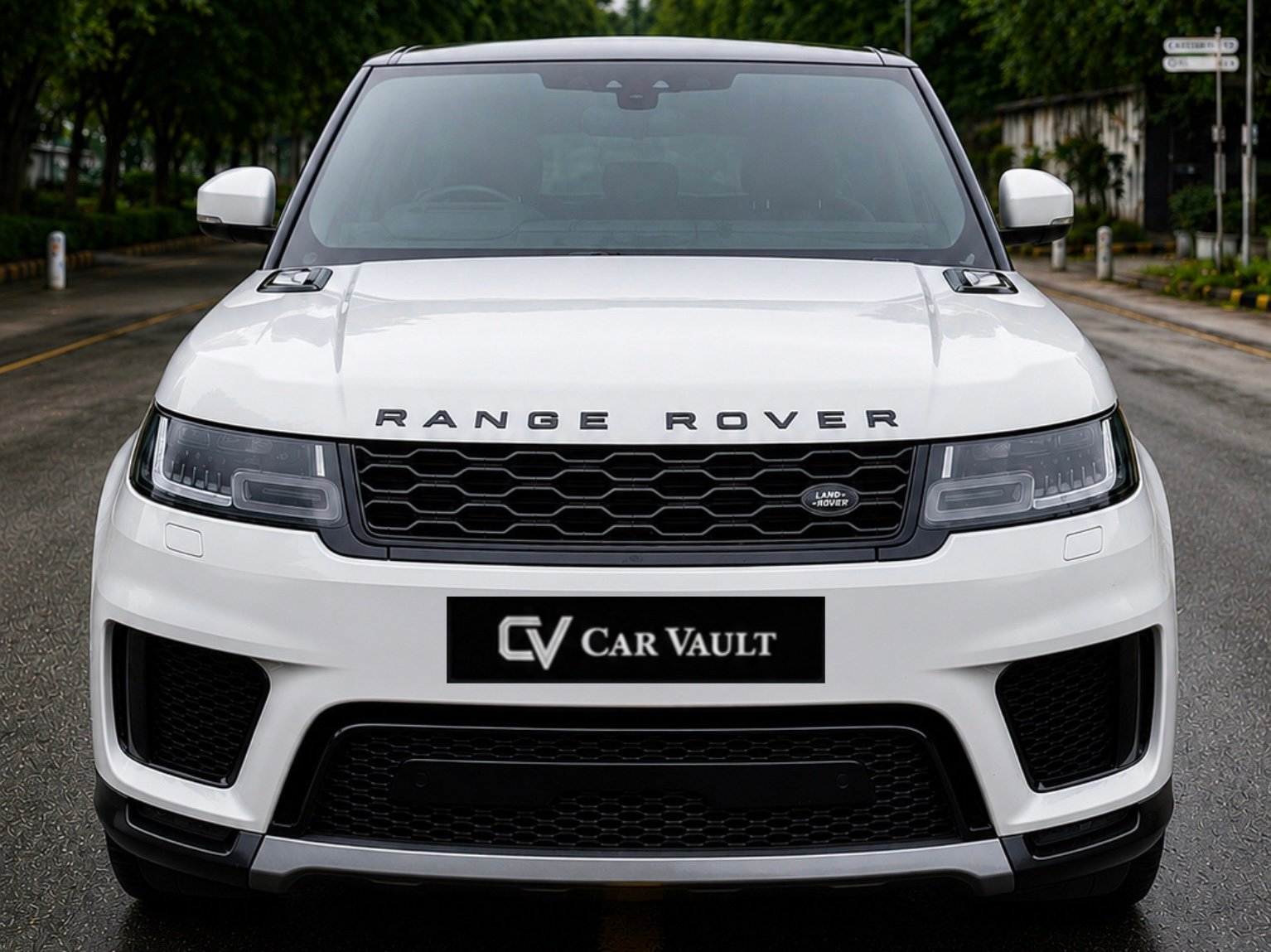 Range Rover Sport 2019 White - Front
