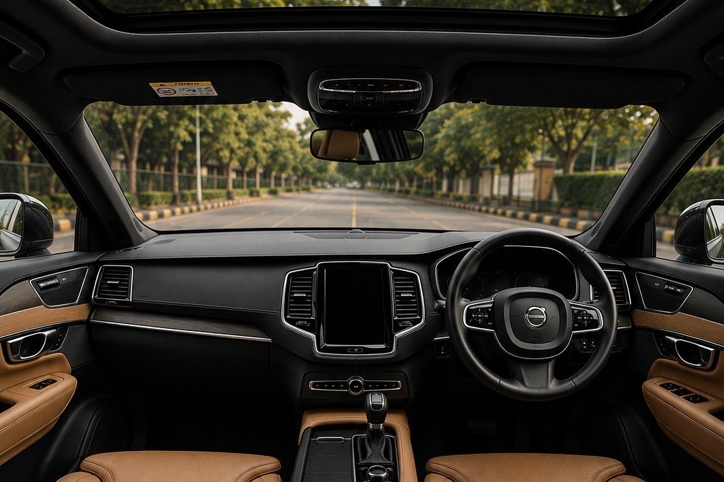 Volvo XC90 D5 2019 White - Interior