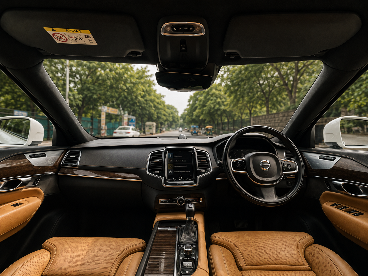 Volvo XC90 D5 Inscription 2017 White - Interior